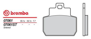 BREMBO brzdové dosky moto 07061