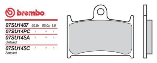 BREMBO brzdové dosky moto 07SU1407