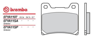 BREMBO brzdové dosky moto 07YA11SP