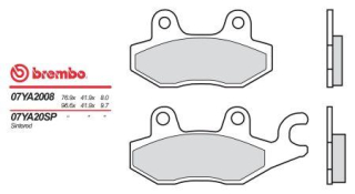 BREMBO brzdové dosky moto 07YA20SP