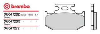 BREMBO brzdové dosky moto 07KA12TT