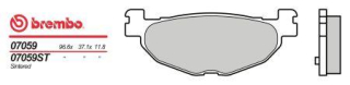 BREMBO brzdové dosky moto 07059