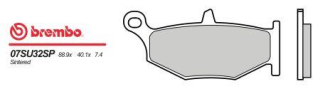 BREMBO brzdové dosky moto 07SU32SP