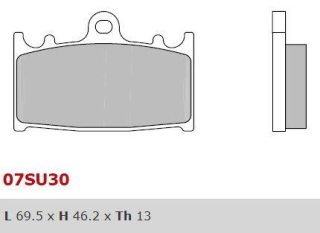 BREMBO brzdové dosky moto 07SU30SP