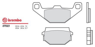 BREMBO brzdové dosky moto 07023