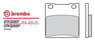 BREMBO brzdové dosky moto 07KS05SP