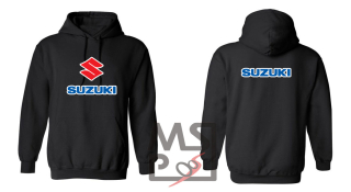 Mikina s motívom Suzuki kapucňová