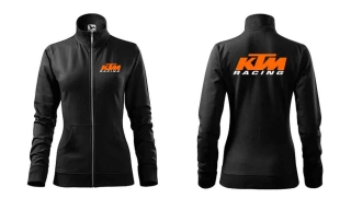 Dámska mikina s motívom KTM zipsová