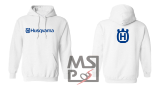 Mikina s motívom Husqvarna