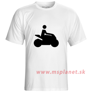 Pánske tričko s moto motívom 08