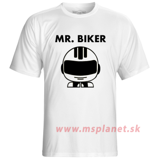 Pánske tričko s moto motívom 21 Mr.Biker