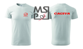Tričko s motívom Cagiva 02