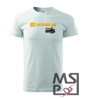 Pánske tričko s moto motívom Stels
