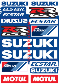 Nálepky moto Suzuki 4