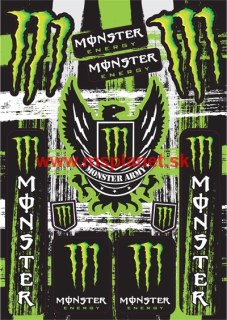 Nálepky moto Monster Energy 10