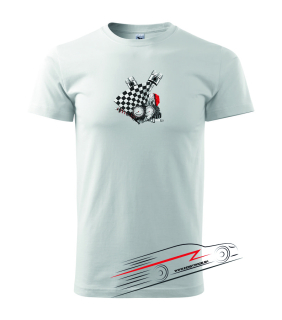 Pánske tričko s motívom 016 Moto racing