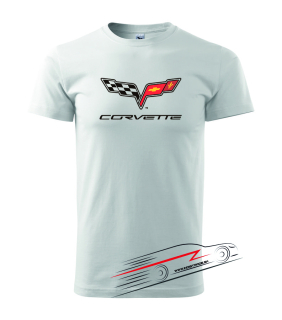 Pánske tričko s motívom 050 Corvette