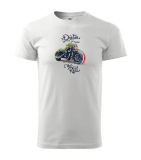 Pánske tričko s moto motívom 25 Dream