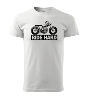 Pánske tričko s moto motívom 44 Ride hard
