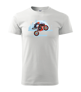 Pánske tričko s moto motívom 50 Urban ride