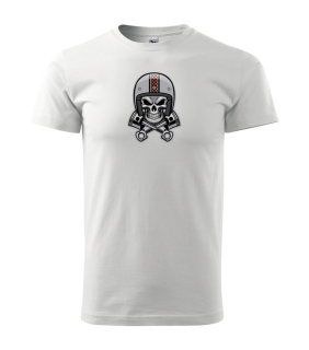 Pánske tričko s moto motívom 55 lebka