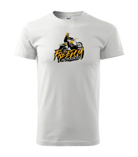 Pánske tričko s moto motívom 65 Cross