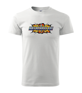 Pánske tričko s moto motívom 84 Cross