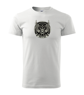 Pánske tričko s moto motívom 113 Born to ride