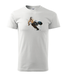 Pánske tričko s moto motívom 116 Cross