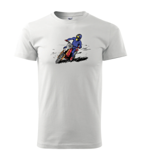 Pánske tričko s moto motívom 126 Cross