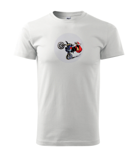 Pánske tričko s moto motívom 133 Santa