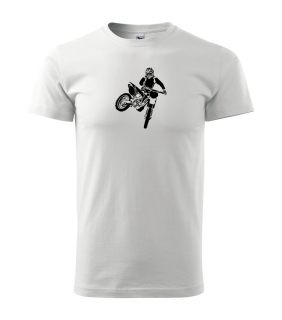 Pánske tričko s moto motívom 134 Cross