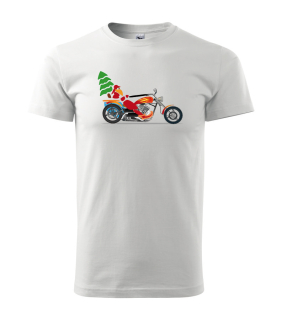 Pánske tričko s moto motívom 170 Santa