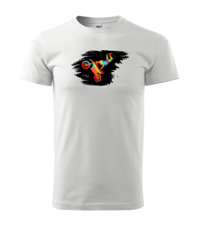 Pánske tričko s moto motívom 172 Motocross