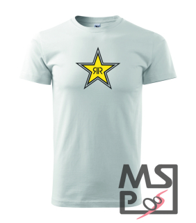 Pánske tričko s moto motívom 182 Rockstar