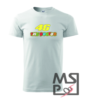 Pánske tričko s moto motívom 186 Rossi