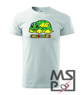 Pánske tričko s moto motívom 198 Rossi