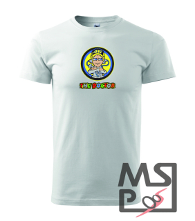 Pánske tričko s moto motívom 204 Rossi