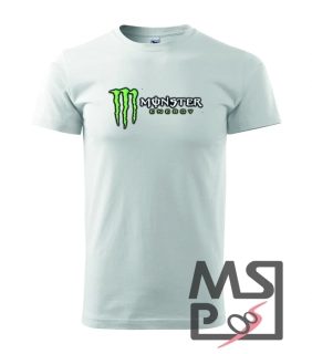 Pánske tričko s moto motívom 210 Monster energy
