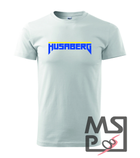 Pánske tričko s moto motívom Husaberg