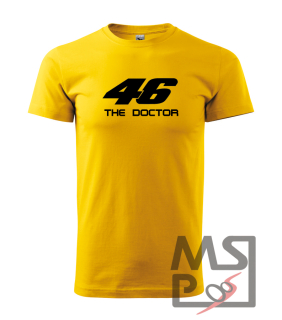 Pánske tričko s moto motívom The Doctor