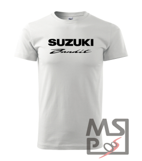 Pánske tričko s moto motívom Suzuki Bandit