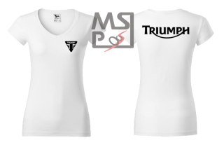 Dámske tričko s motívom Triumph