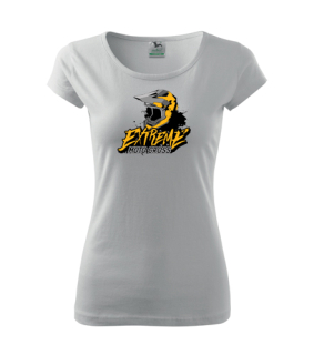 Dámske tričko s moto motívom 60 Extreme cross