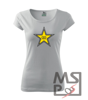 Dámske tričko s moto motívom 182 Rockstar