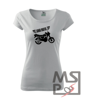 Dámske tričko s moto motívom 189 Jawa mafia