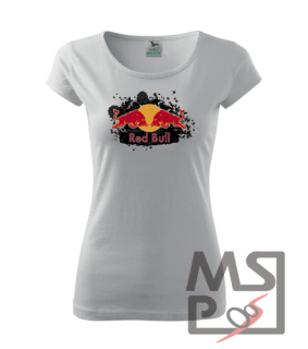 Dámske tričko s moto motívom 212 Red Bull
