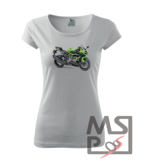 Dámske tričko s moto motívom 251 Kawasaki Ninja