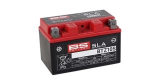 BS-BATTERY BTZ10S 12V 8.6Ah 190A (YTZ10S) 150x88x93mm L+ AGM bezúdržbová motobatéria
