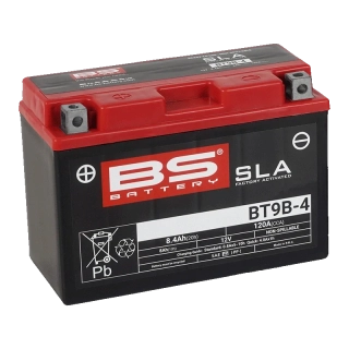 BS-BATTERY BT9B-4 12V 8Ah 120A (YT9B-4) 150x70x105mm L+ AGM bezúdržbová motobatéria